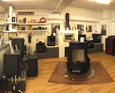 stove showroom Cornwall
